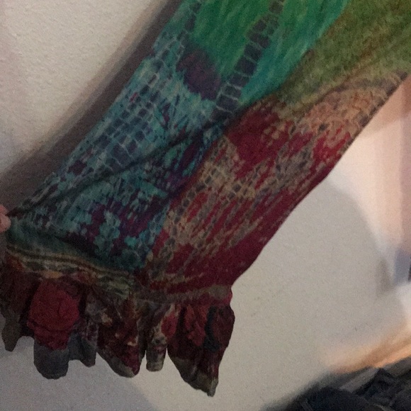 Funky Silk Patch pants OSFM - Picture 5 of 7